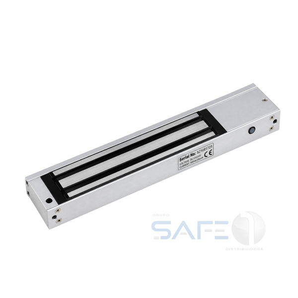 AL-280 – Kit Fechadura Eletromagnética ZKTeco AL-280 de 270 kgf com Suporte