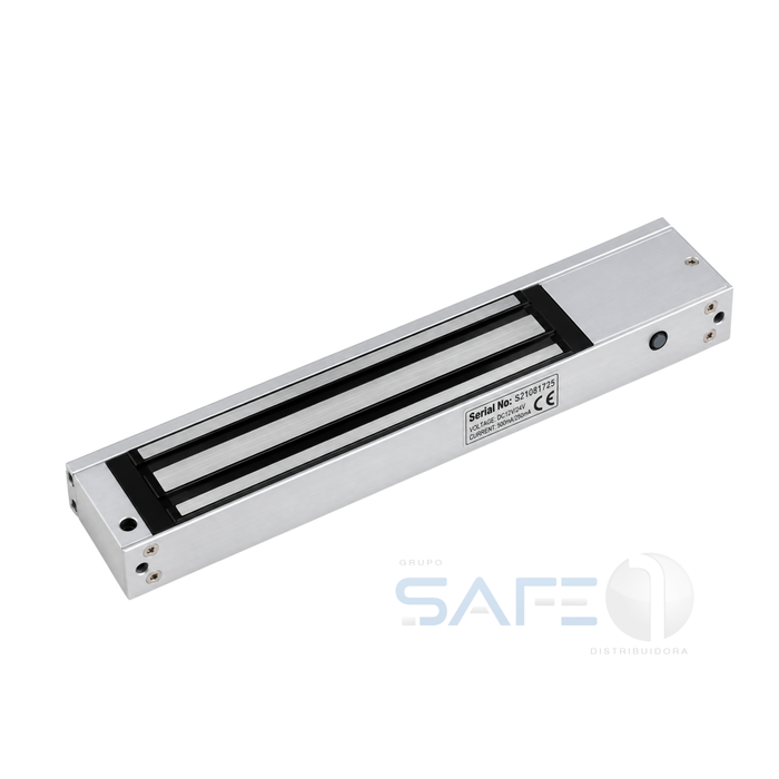 AL-280 – Kit Fechadura Eletromagnética ZKTeco AL-280 de 270 kgf com Suporte