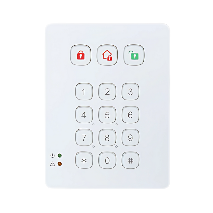 AMX-KP-39B-2-F1-433 – Teclado Sem Fio Alarm.com para Sistemas de Alarme