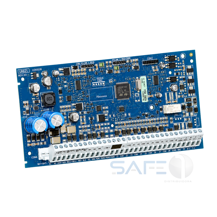 HS2128PCBBR – Placa da Central de Alarme DSC HS2128 versão Brasil