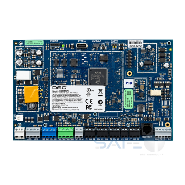 HS3128PCBBR – Placa da Central de Alarme DSC HS3128 versão Brasil