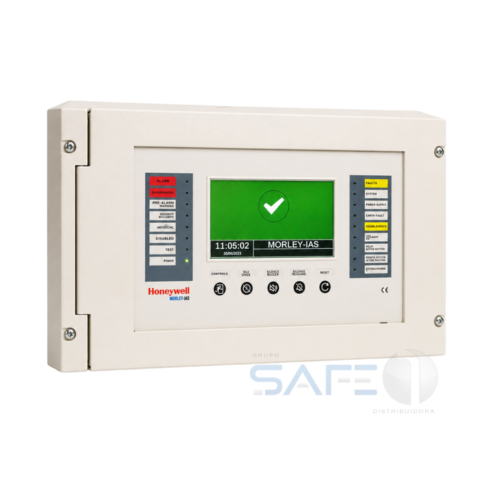 MA-2000-02 - Central de Alarme de Incêndio Endereçável 2 Loops MAX Morley