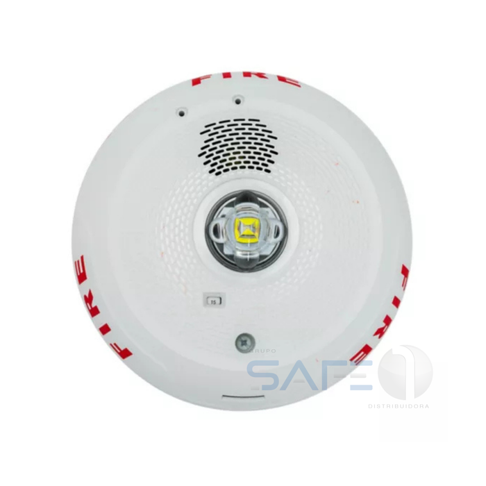 PC2WLED - Sinalizador Acústico-Visual LED Branco 2W System Sensor