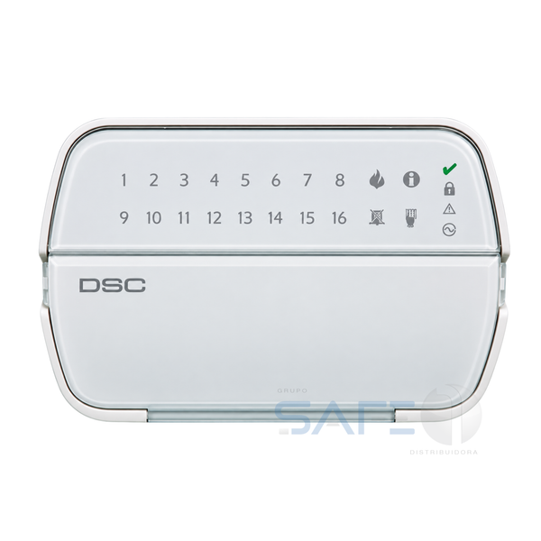 PK5516 – Teclado LED de 16 Zonas DSC PK5516 PowerSeries
