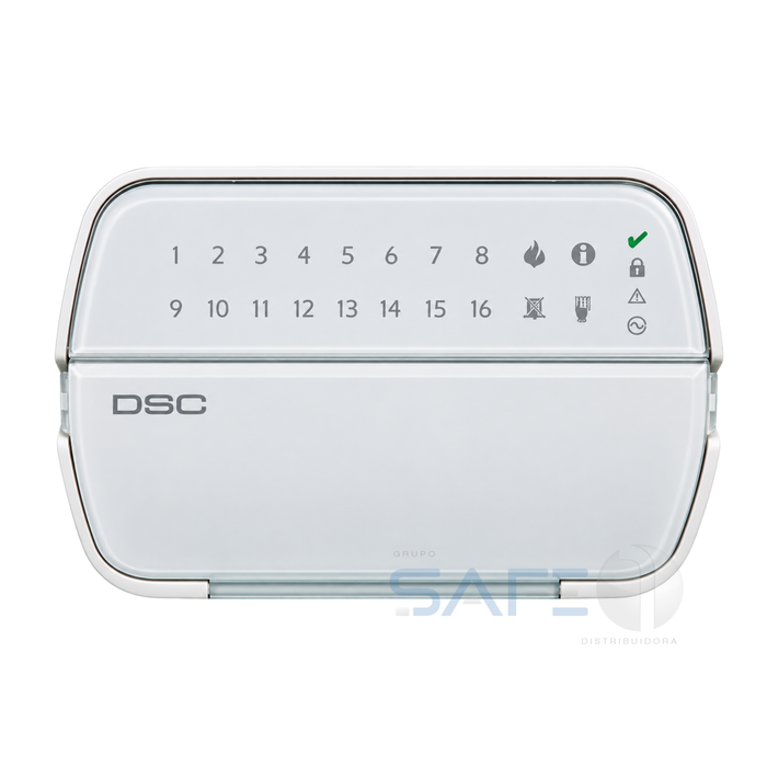 PK5516 – Teclado LED de 16 Zonas DSC PK5516 PowerSeries
