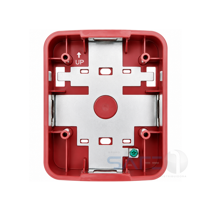 SBBRL - Caixa de Montagem Sirenes de Parede Vermelha System Sensor