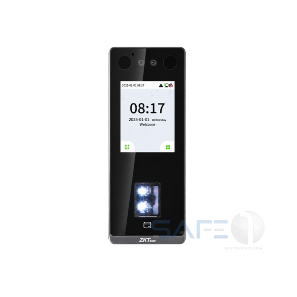 SENSEFACE 3A – Controle de Acesso Standalone ZKTeco SenseFace 3A com Face, Senha e Digital