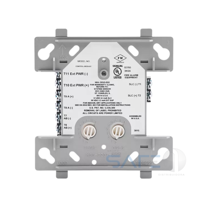 SK-CONTROL - Módulo de Controle de Notificação Endereçável Silent Knight