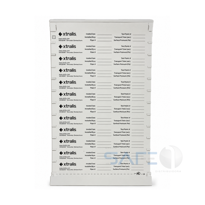 VSP-950 - Etiquetas para Tubulação de Ponto de Teste VESDA Xtralis