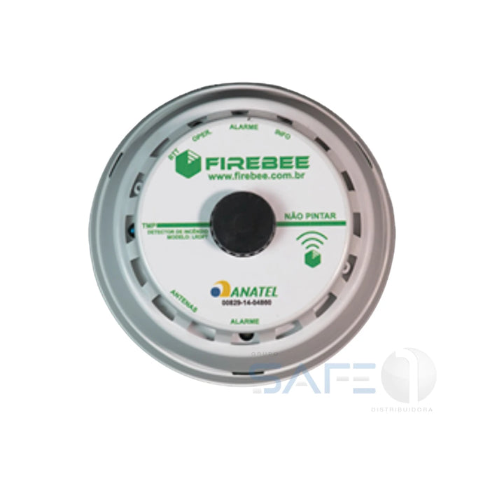 Detector de fumaça óptico com termovelocimétrico sem fio Firebee 21314 LRDFT