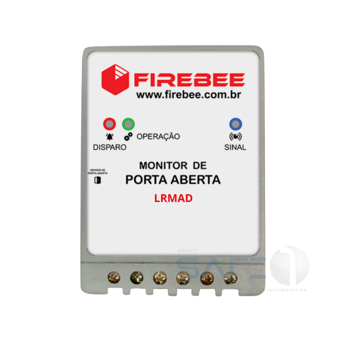 Monitor de alertas sem fio Firebee 21513 LRMAD para porta aberta